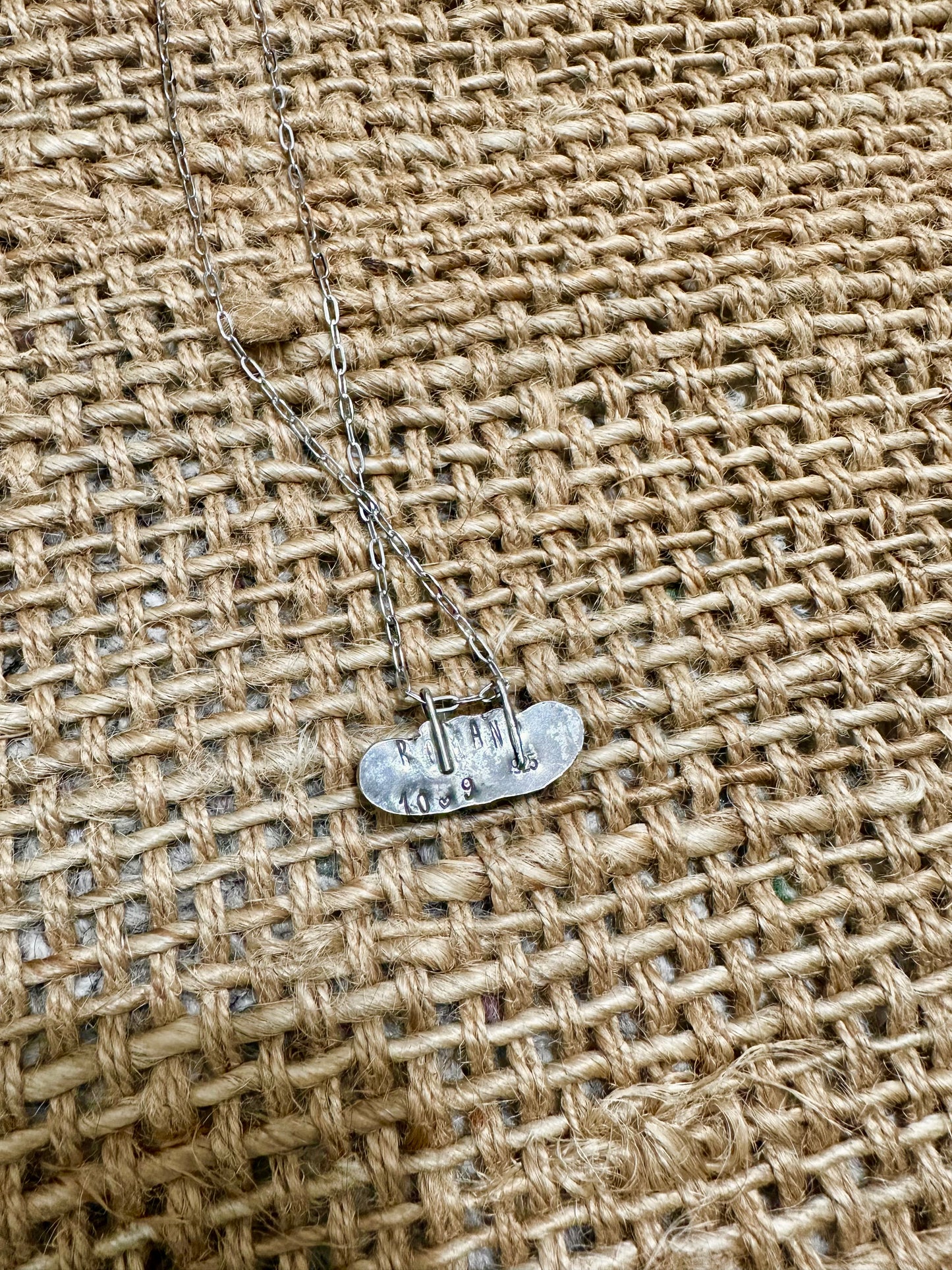 the teardrop cluster necklace