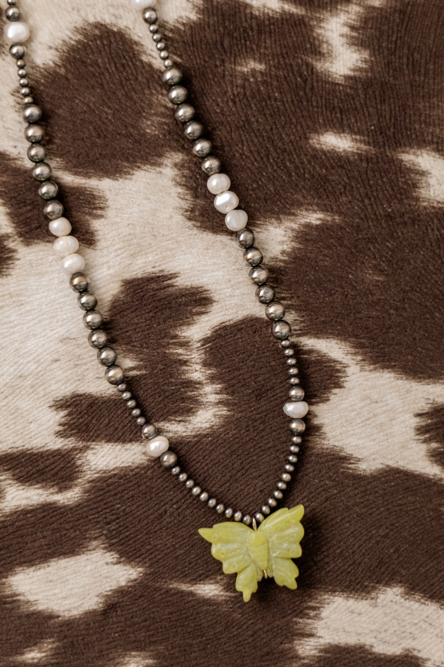 the jade butterfly necklace