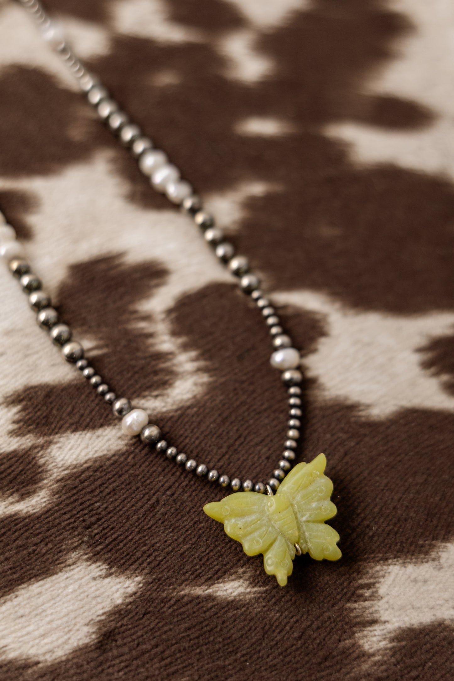 the jade butterfly necklace