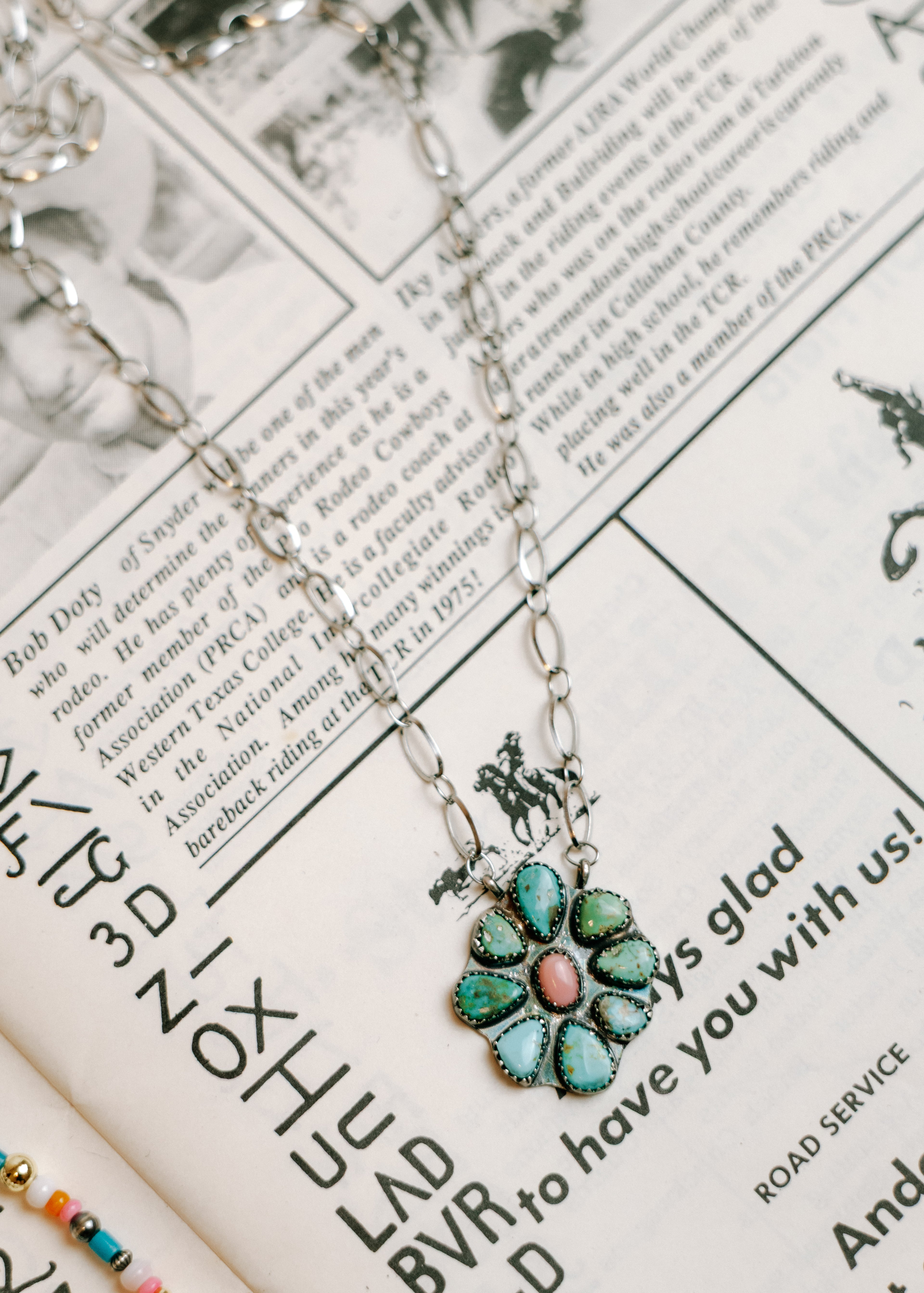 the monroe cluster necklace