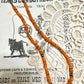 the long orange necklace