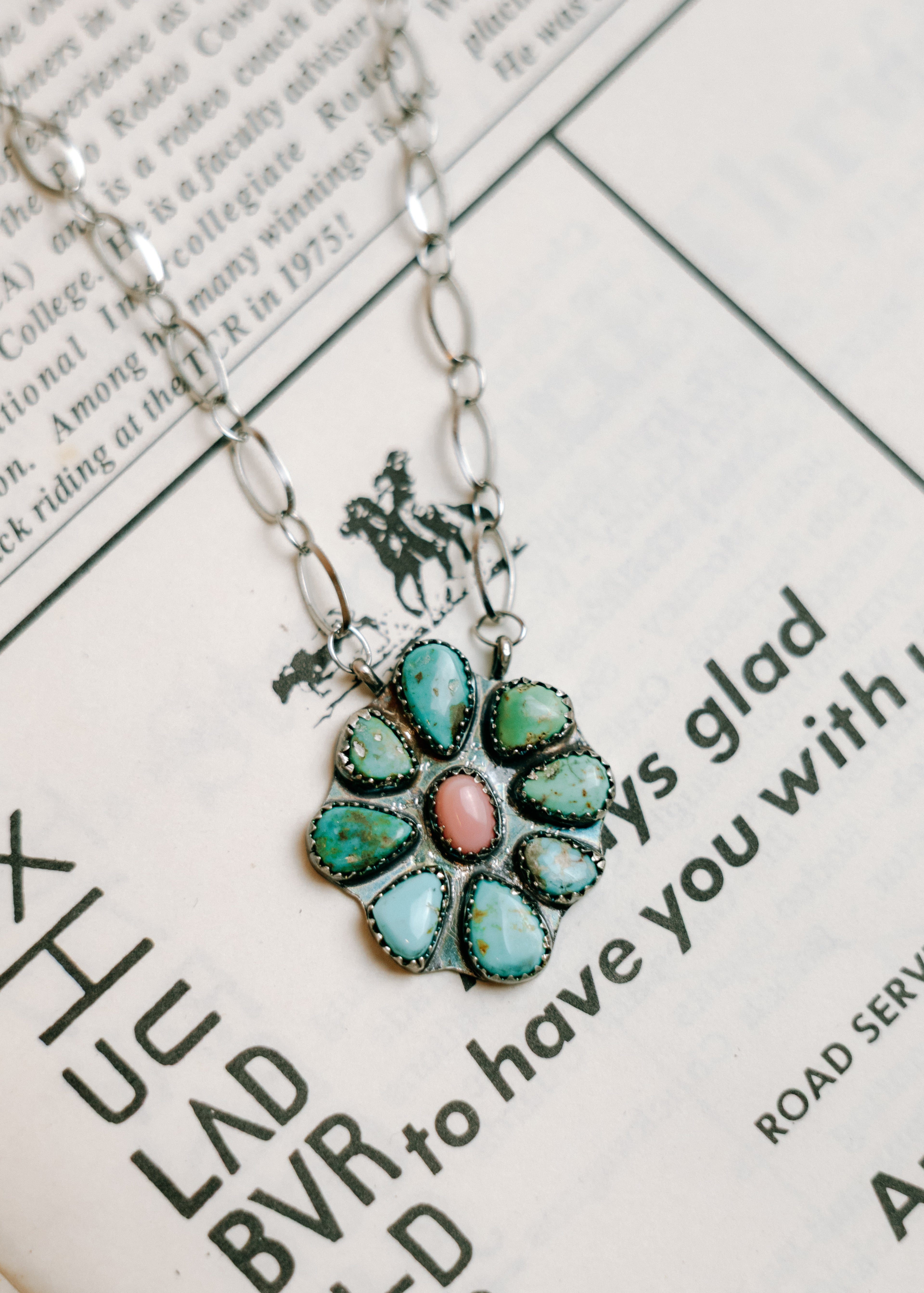 the monroe cluster necklace