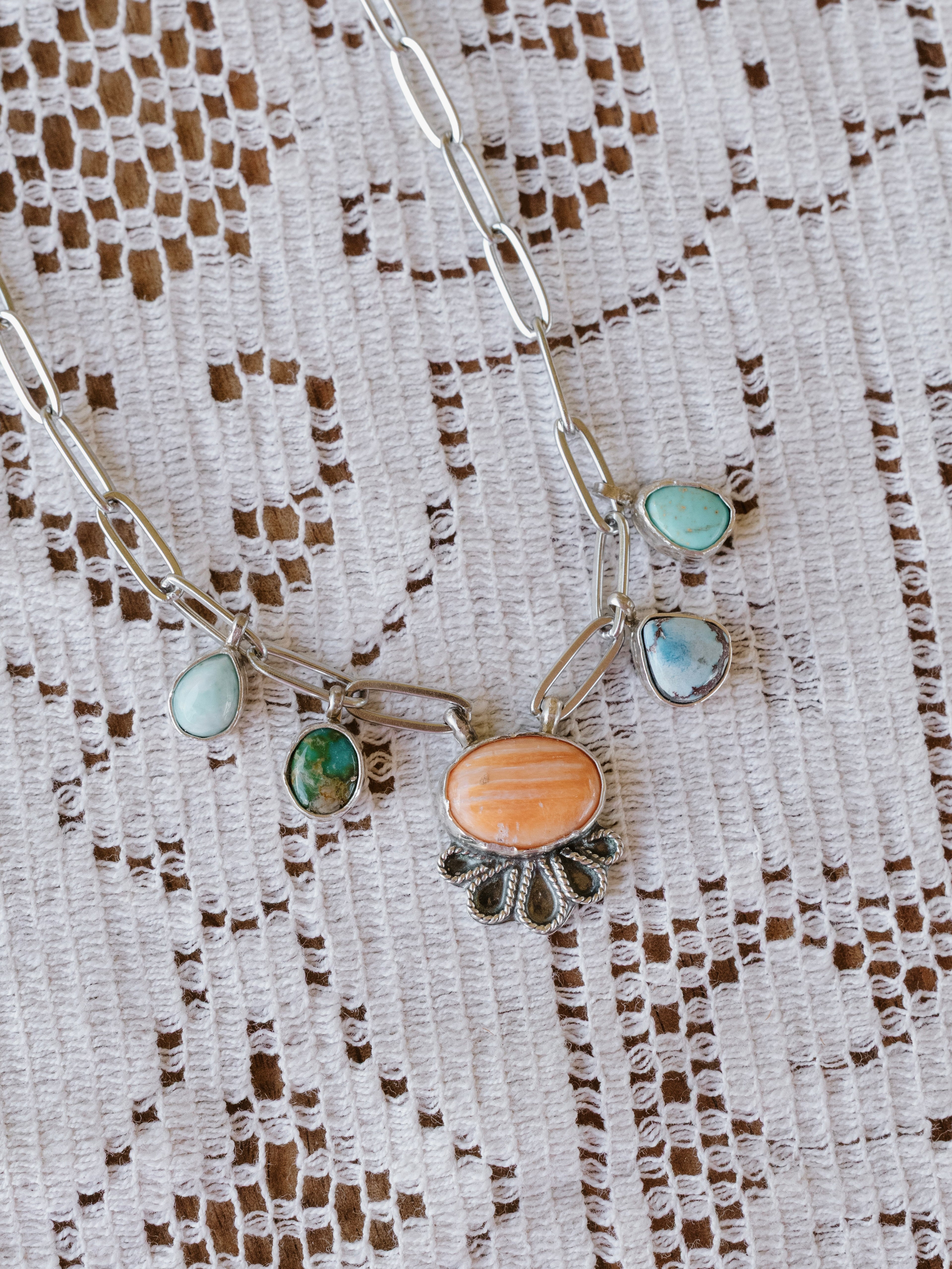 the vivienne charm necklace