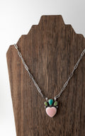 the heart necklace