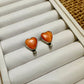 the spiny heart earrings
