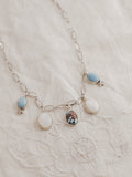 the blue star choker necklace