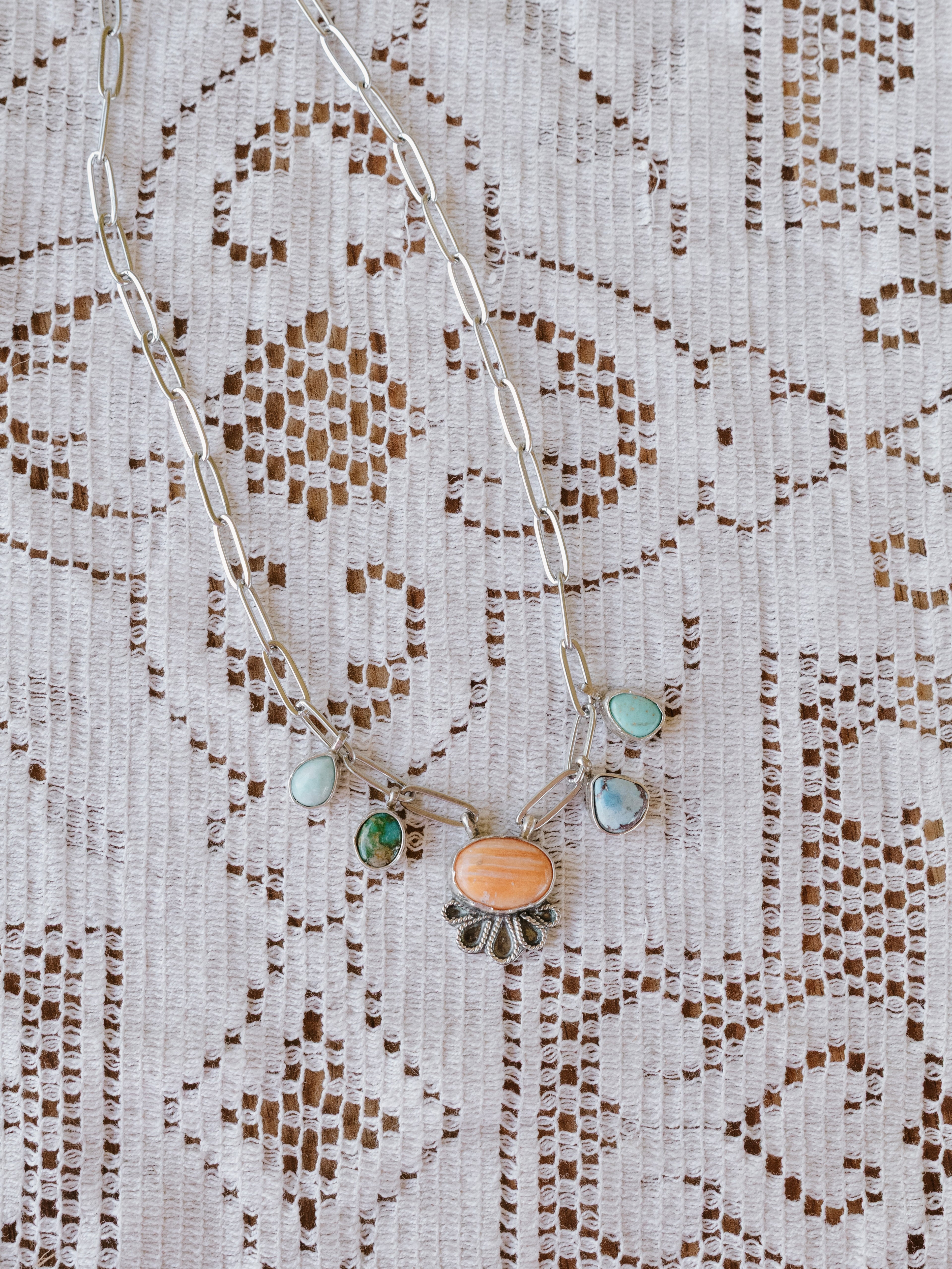 the vivienne charm necklace