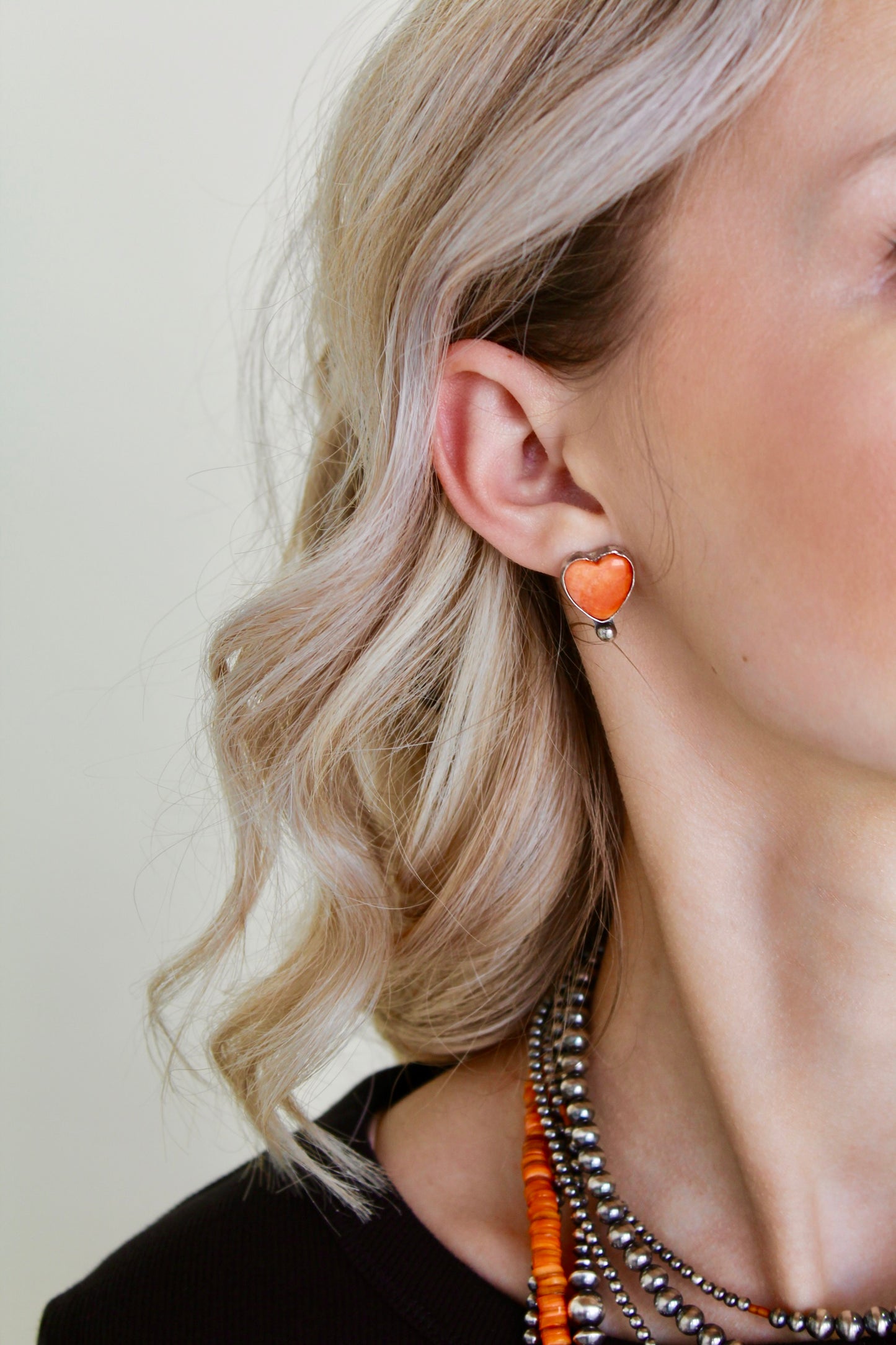 the spiny heart earrings