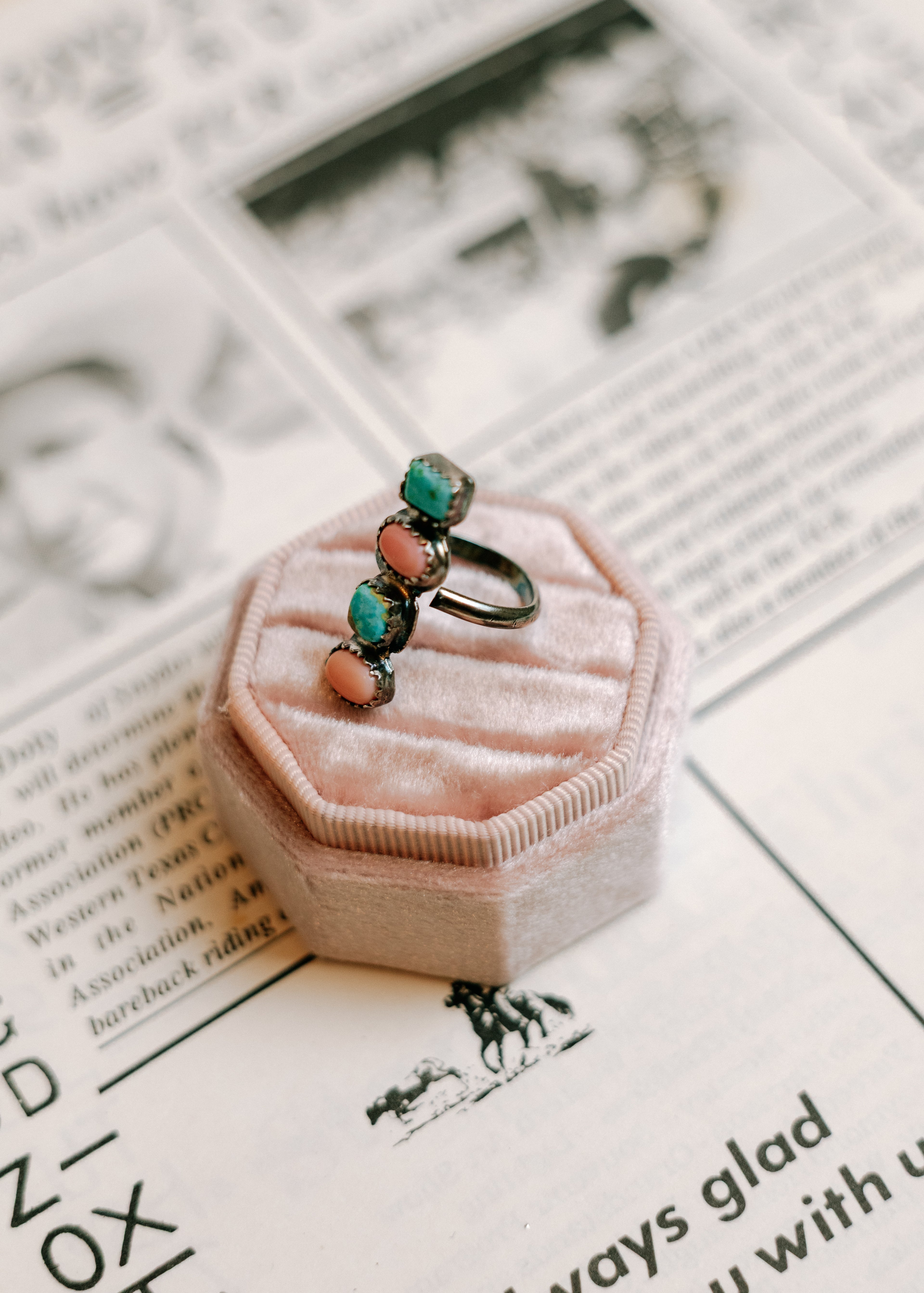 the poppy pinky ring