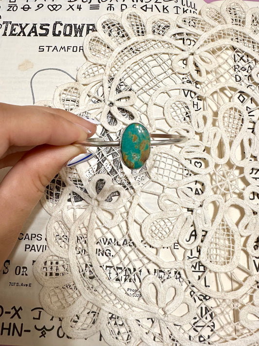 the pure turquoise cuff