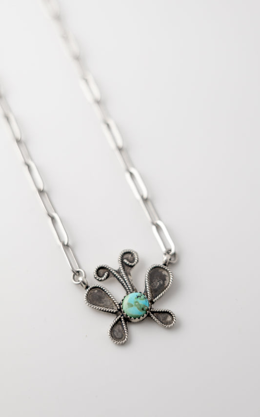dainty butterfly necklace