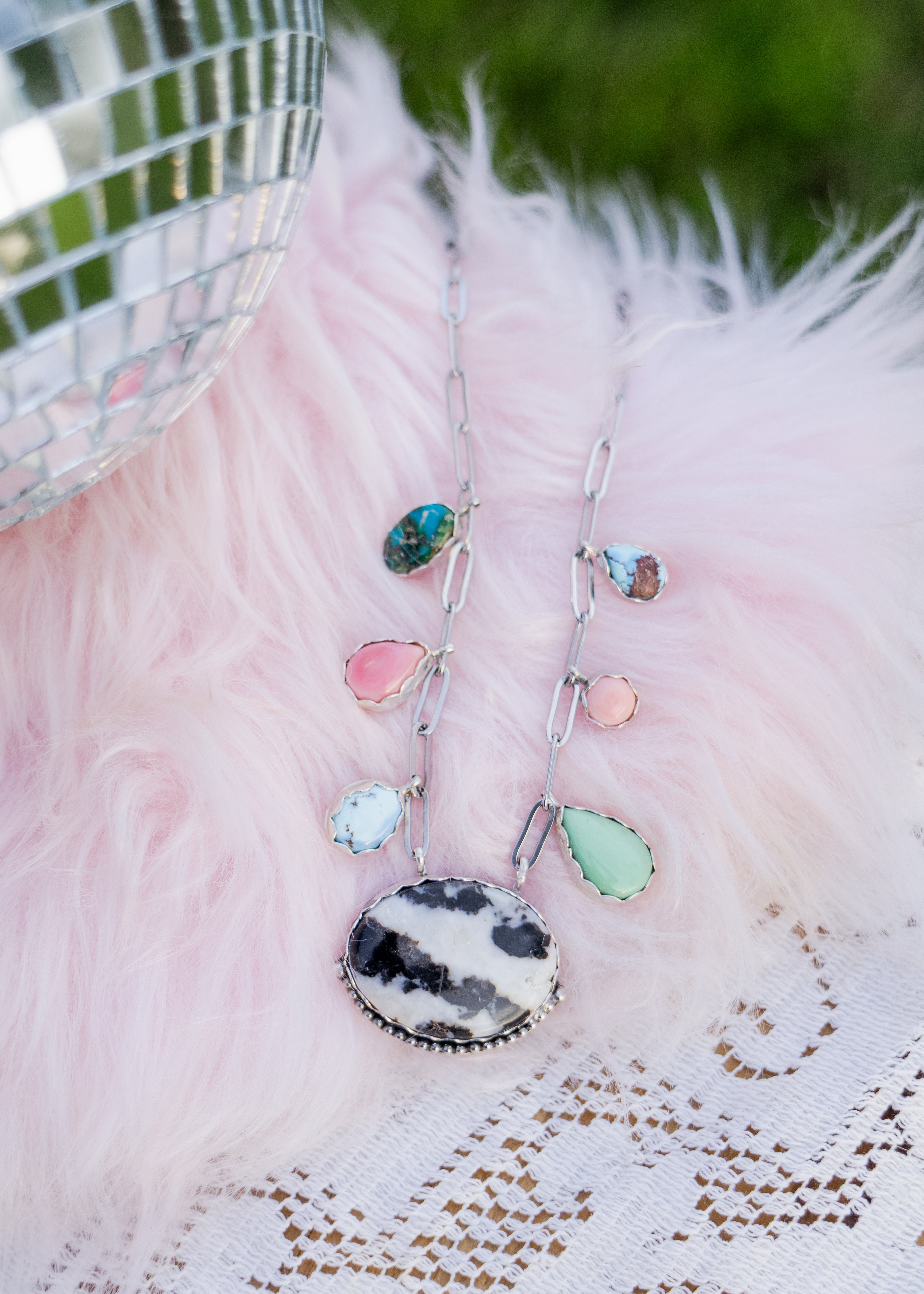 the marlowe charm necklace