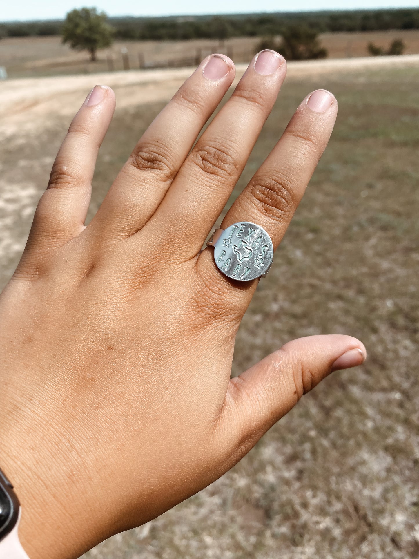 texas baby disc ring