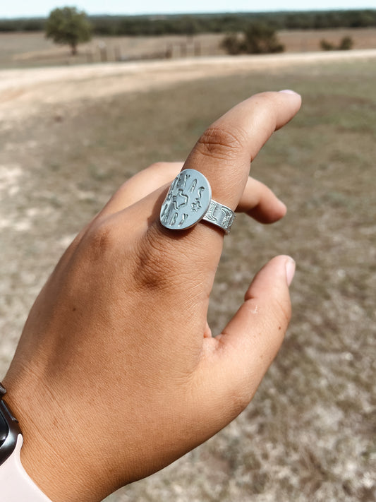 texas baby disc ring